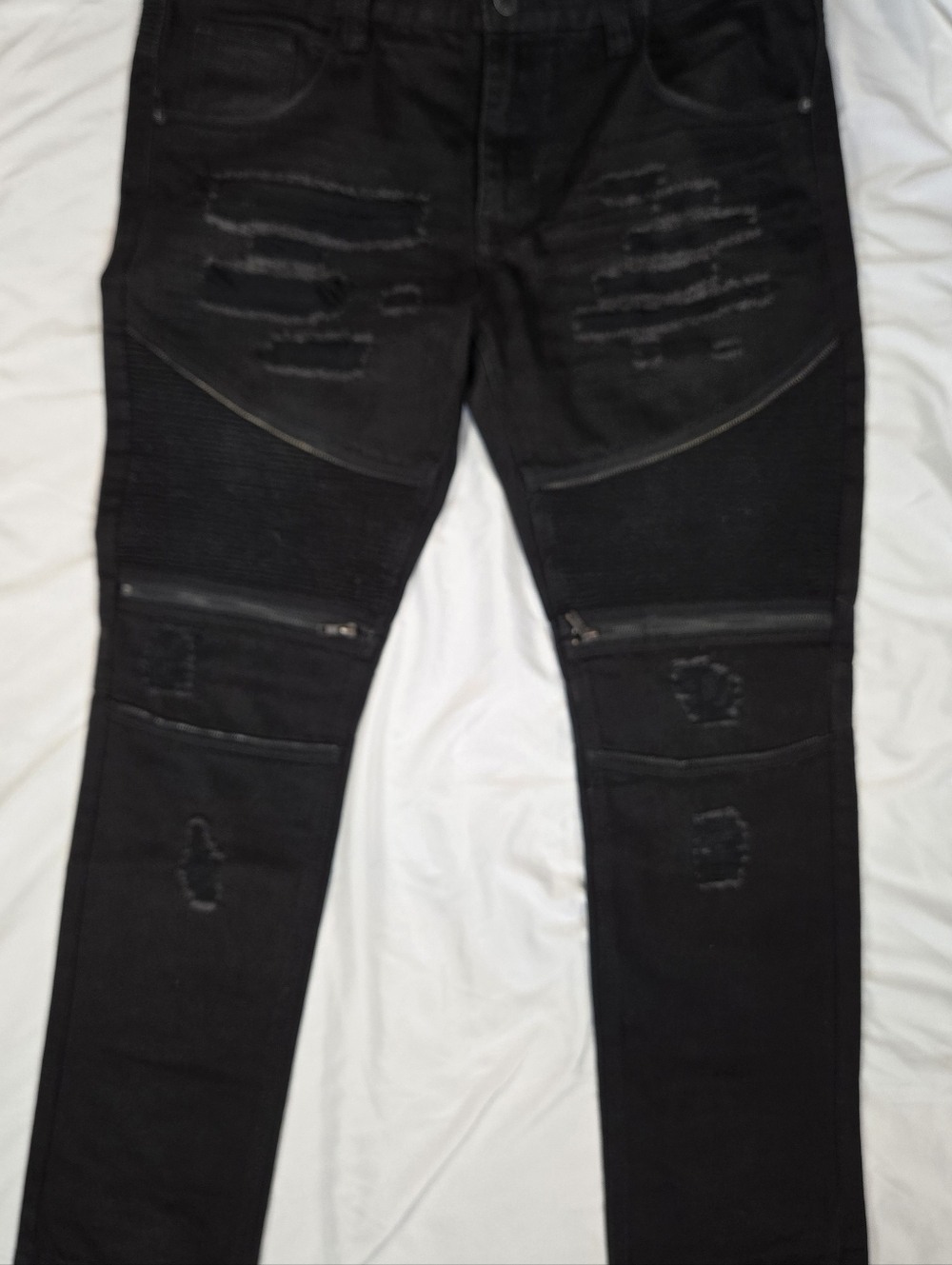 Men’s Original Vintage Black Denim Jeans TF